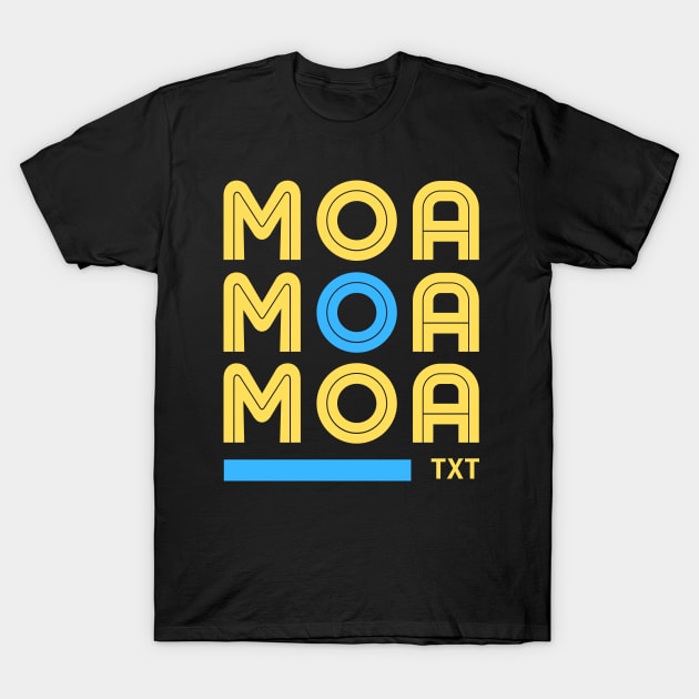 Retro MOA TXT T-Shirt by wennstore